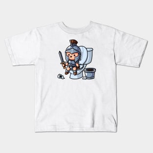 Warrior Poop Kids T-Shirt